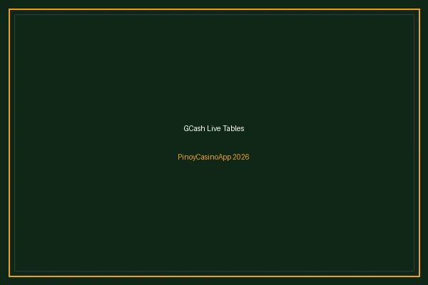 Live Dealer Casino GCash VIP Table